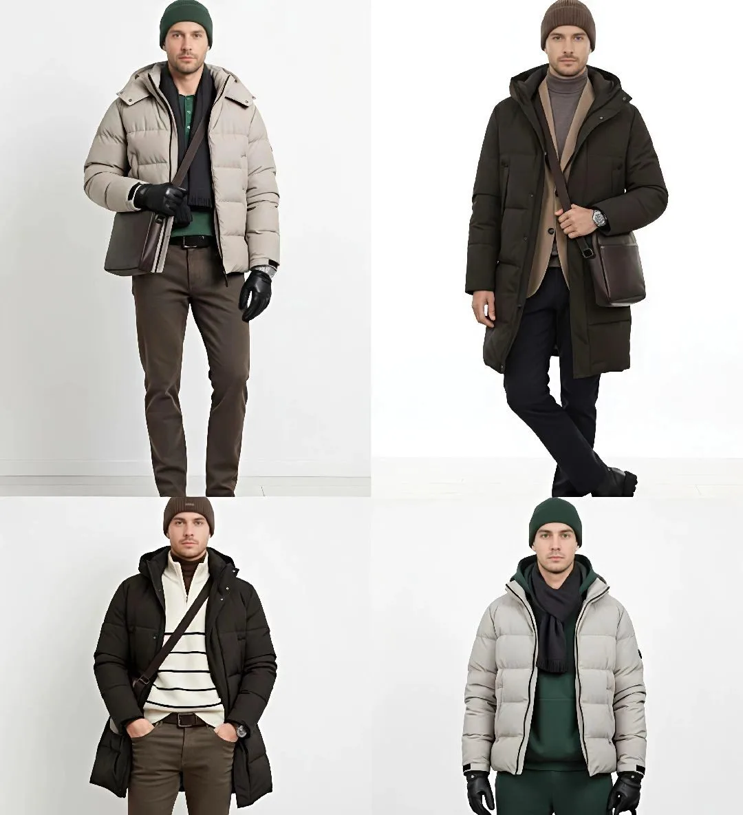 Quiet luxury old money men outerwear looks